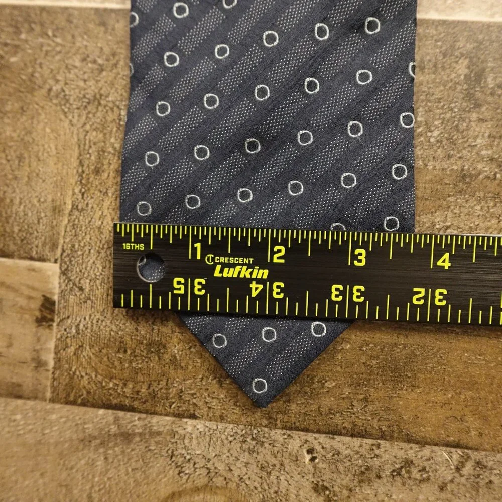 Giorgio Armani Cravatte Silk Tie Bundle Made in Italy Navy & Patterned Set of‎ 2